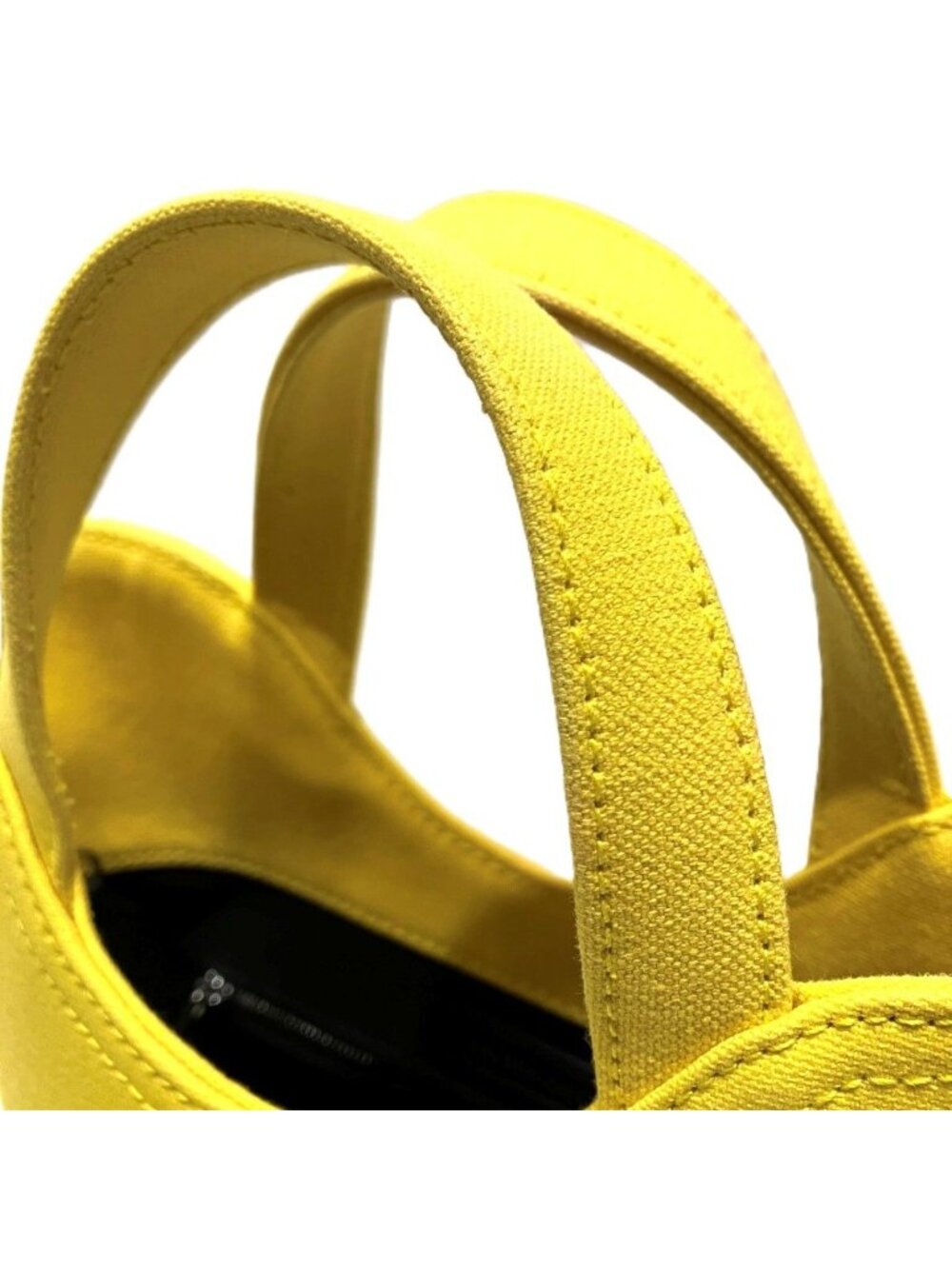 Balenciaga Tote Canvas Yellow - Picture 6 of 9
